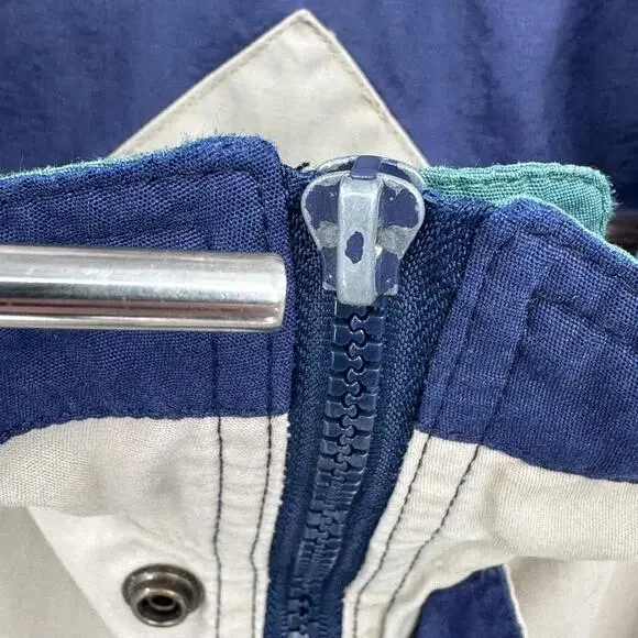 Vintage Eagles Ridge Outfitters Jacket Mens XL Beige Blue Bomber Outdoor - Picture 6 of 14